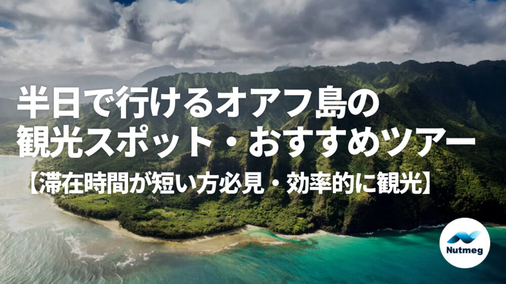 オアフ島＞半日で行けるハワイの観光スポット・おすすめツアー3選【滞在時間が短い方は必見】｜海外現地ツアー・アクティビティ情報サイト「Nトラベル」